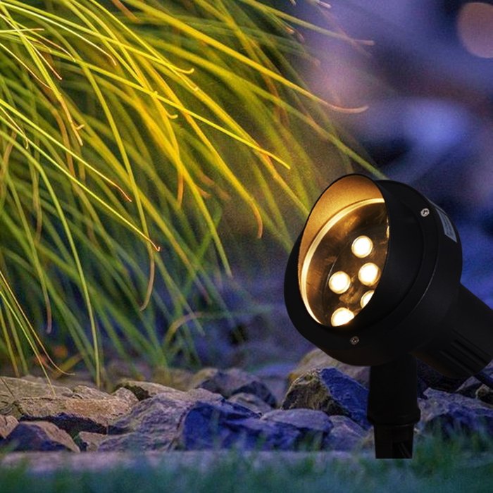 Ландшафтный светильник 09401-0.7-001U LED9W BK+WW (металл, цвет черный) - купить Наземные светильники по цене 1740.0 Ландшафтный светильник 09401-0.7-001U LED9W BK+WW (металл, цвет черный) - купить Наземные светильники по цене 1740.0