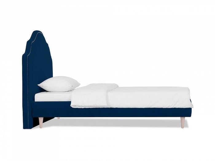 Кровать Princess II L 120х200 темно-синего цвета - купить Кровати для спальни по цене 51300.0