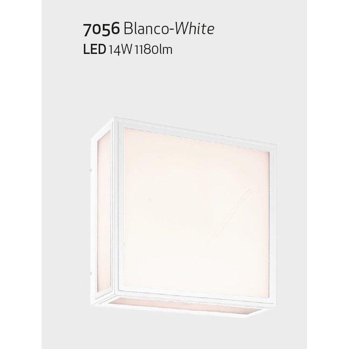 Уличный настенно-потолочный светильник Bachelor белого цвета - купить Настенные уличные светильники по цене 15263.0