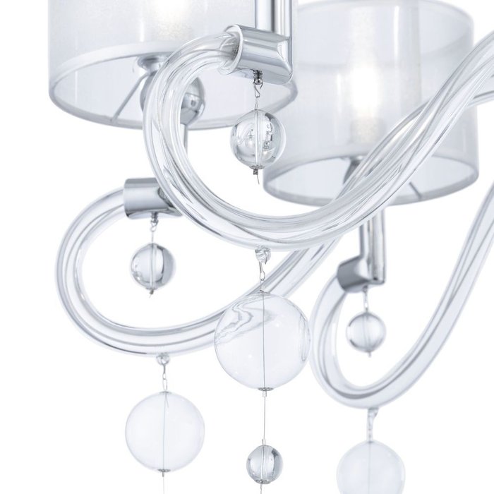 Подвесная люстра Bubble Dreams  с белыми абажурами - купить Подвесные люстры по цене 40490.0