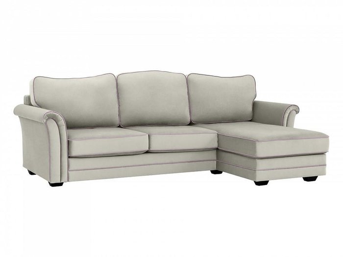 Угловой диван-кровать Sydney светло-серого цвета - купить Угловые диваны по цене 173880.0