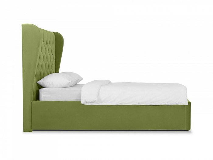 Кровать Jazz зеленого цвета 160х200 с подъемным механизмом - лучшие Кровати для спальни в INMYROOM