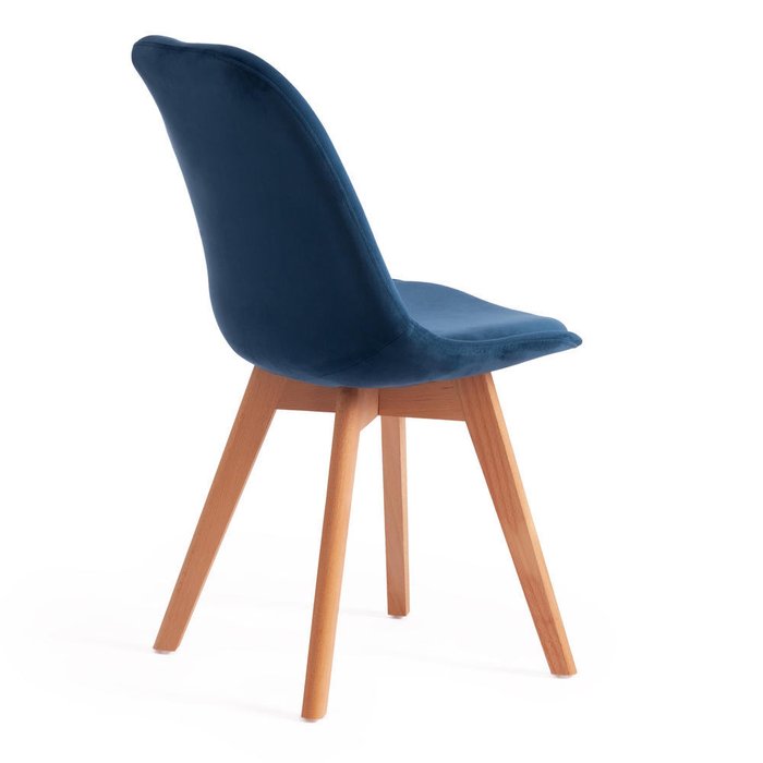 Стул Tulip синего цвета - лучшие Обеденные стулья в INMYROOM