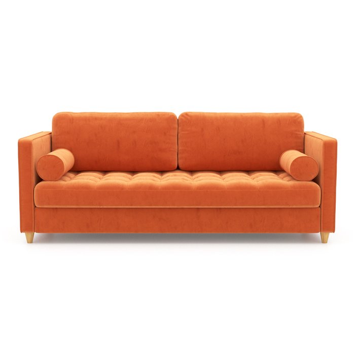 Диван-кровать Scott EKL оранжевого цвета