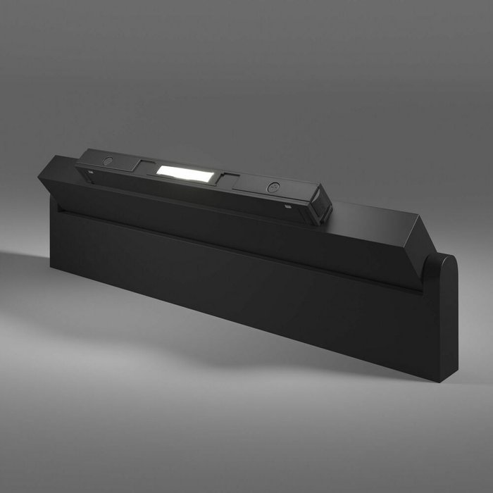 Трековый светильник Kos Slim Magnetic черного цвета - лучшие Трековые светильники в INMYROOM
