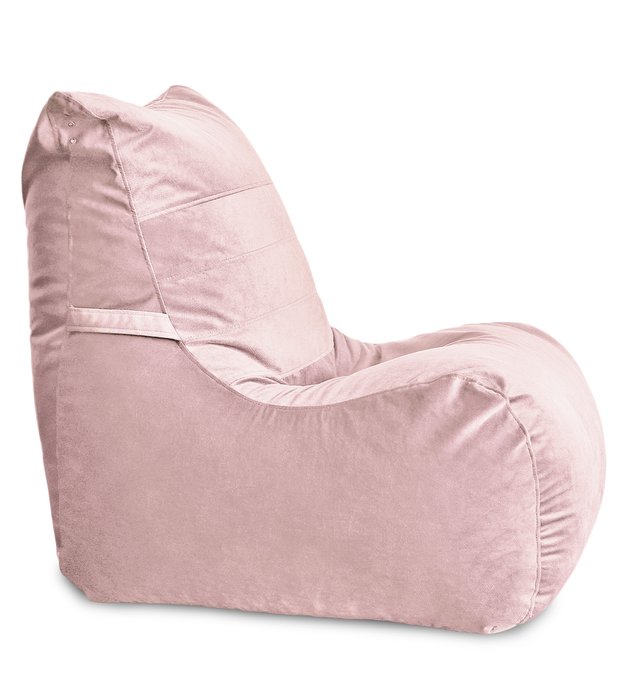 Кресло мешок Чилаут Maserrati 16 XL бежево-розового цвета - купить Бескаркасная мебель по цене 5693.0