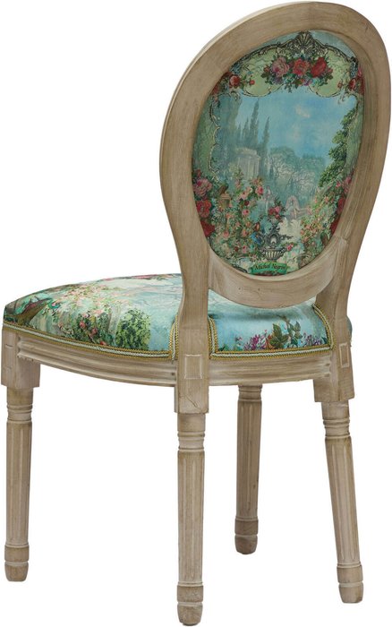 Стул Венеция бирюзово-бежевого цвета - купить Обеденные стулья по цене 21432.0