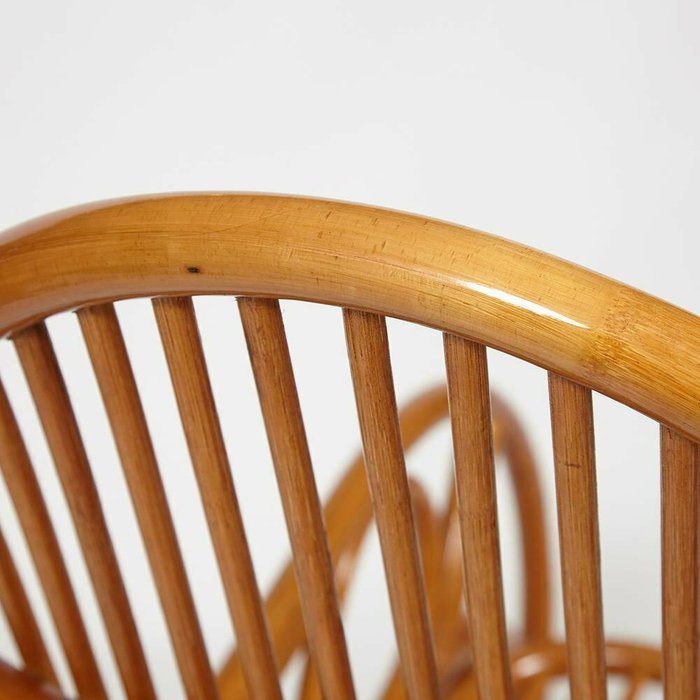 Кресло-качалка Vienna Cognac коричневого цвета  - лучшие Садовые кресла в INMYROOM