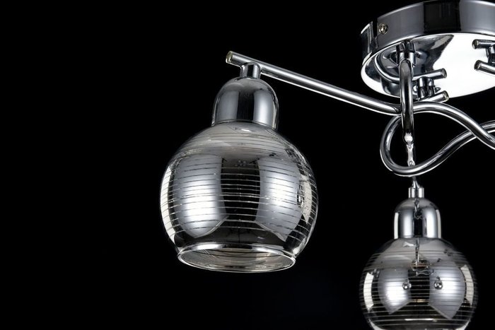 Потолочный светильник Cosmo из металла и стекла - лучшие Потолочные светильники в INMYROOM