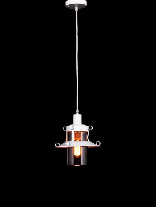 Подвесной светильник Capri белого цвета - купить Подвесные светильники по цене 3500.0