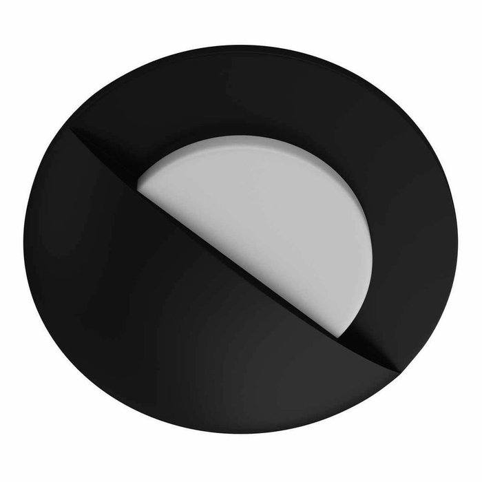 Встраиваемый светодиодный светильник Lumina черного цвета