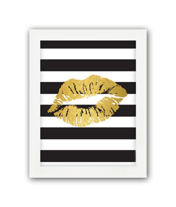 Постер "Yellow kiss" А4