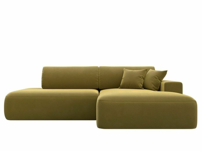 Угловой диван-кровать Лига 036 Модерн желтого цвета правый угол - купить Угловые диваны по цене 84999.0