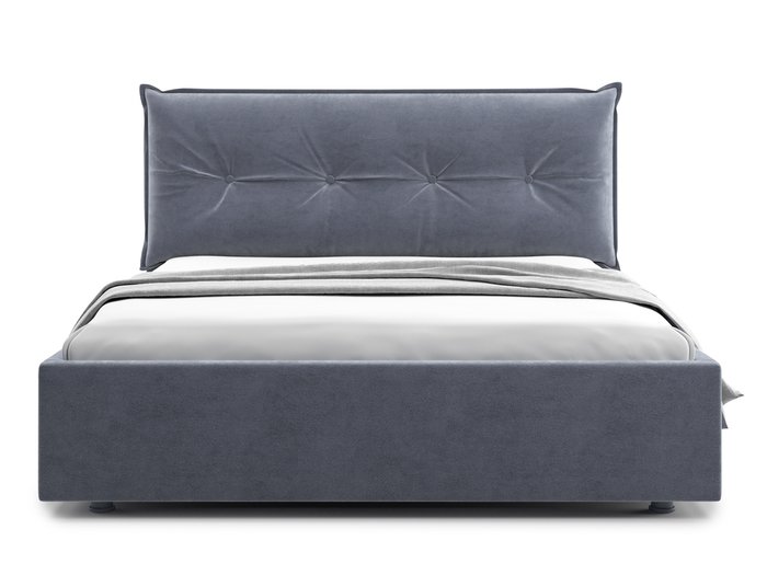 Кровать Cedrino 180х200 темно-серого цвета с подъемным механизмом  - купить Кровати для спальни по цене 45800.0