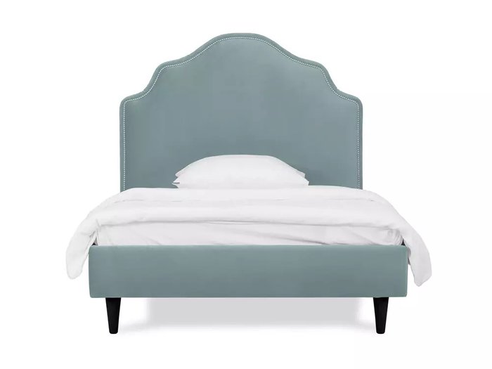 Кровать Princess II L 120х200 серо-голубого цвета - лучшие Кровати для спальни в INMYROOM