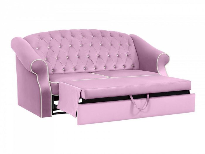 Диван-кровать Boston лилового цвета - лучшие Прямые диваны в INMYROOM