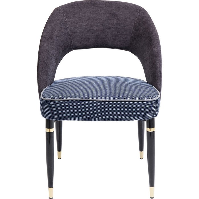 Стул мягкий Samantha серого цвета - купить Обеденные стулья по цене 31680.0