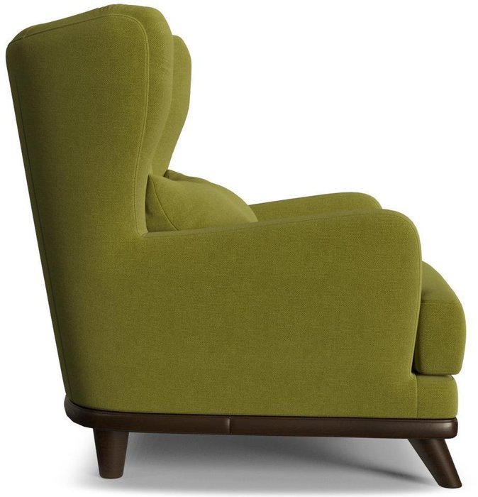 Кресло Роберт Людвиг дизайн 5 зеленого цвета - лучшие Интерьерные кресла в INMYROOM