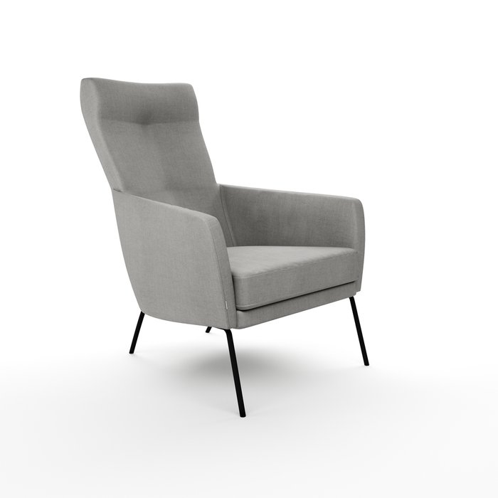 Кресло Dersy серого цвета - купить Интерьерные кресла по цене 87428.0