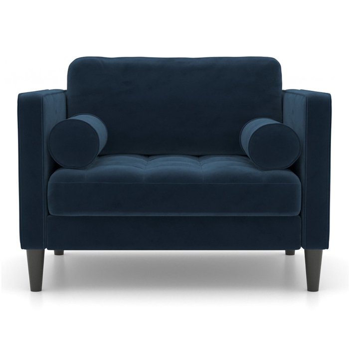 Кресло Scott ST синего цвета