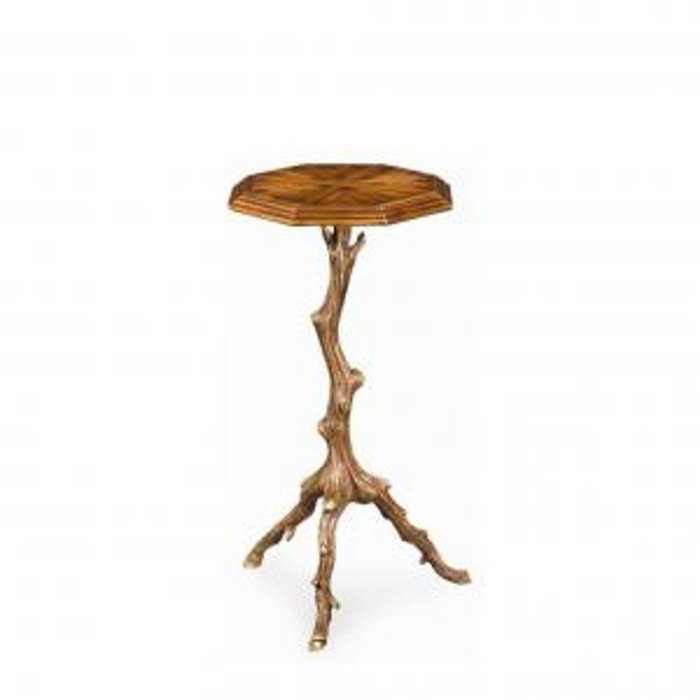 Столик Gramercy Home GOLD TWIG TORCHERE