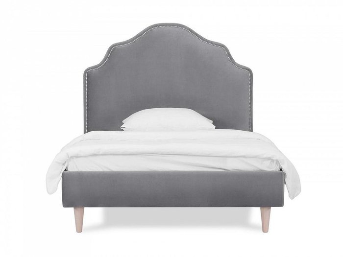 Кровать Princess II L 120х200 серого цвета - лучшие Кровати для спальни в INMYROOM