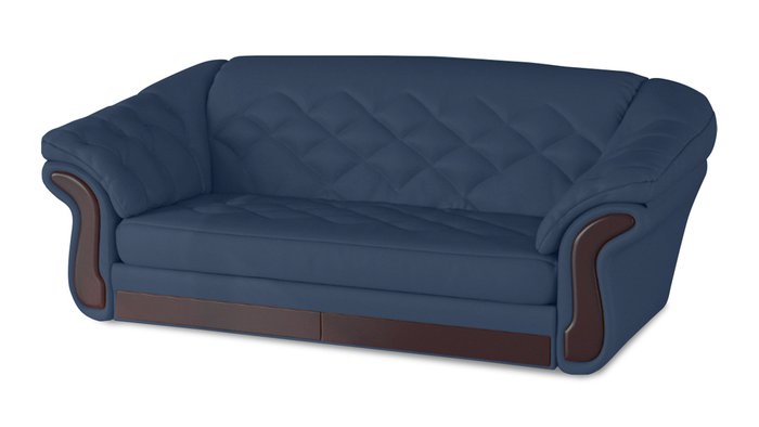 Диван-кровать Арес XL синего цвета 
