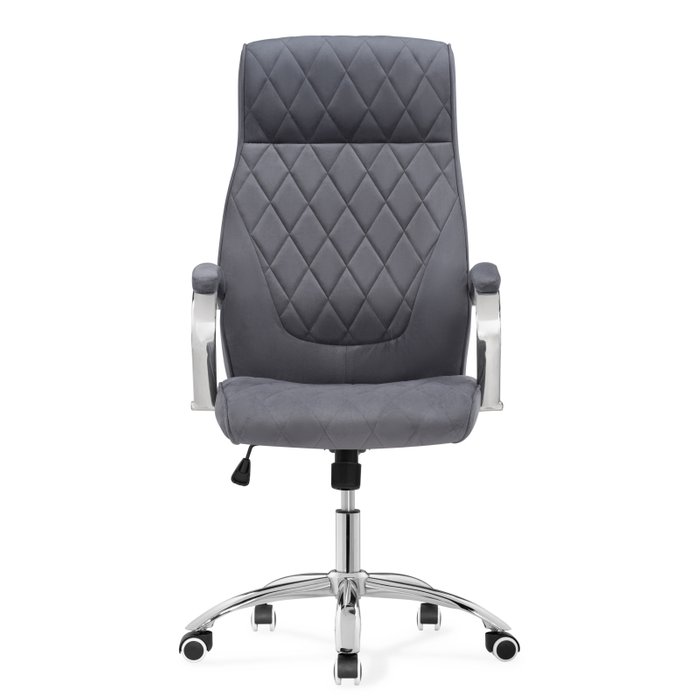 Офисное кресло Monte серого цвета - лучшие Офисные кресла в INMYROOM