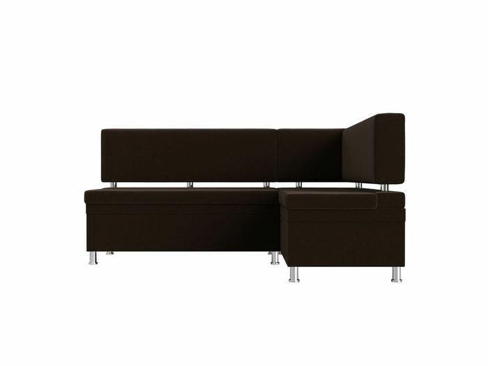 Угловой диван Стайл коричневого цвета правый угол - купить Угловые диваны по цене 33999.0