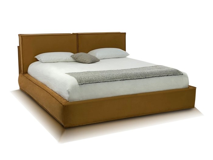 Кровать Bob 160х200 терракотового цвета - лучшие Кровати для спальни в INMYROOM