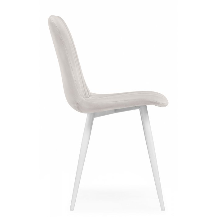Обеденный стул Дани белого цвета - лучшие Обеденные стулья в INMYROOM