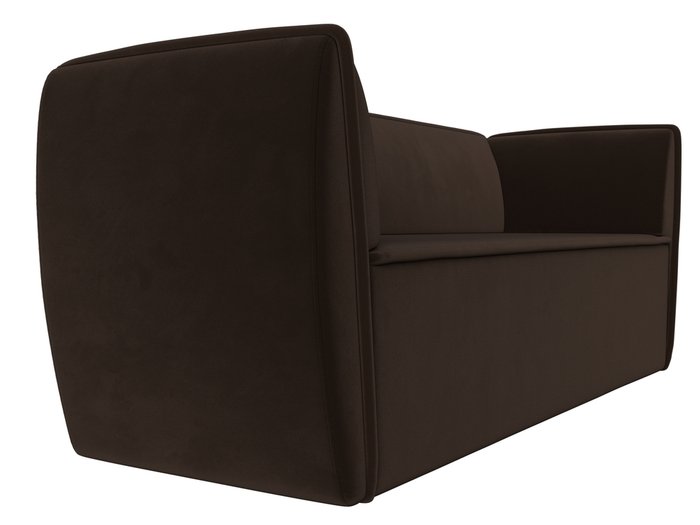 Прямой диван Бергамо коричневого цвета - лучшие Прямые диваны в INMYROOM