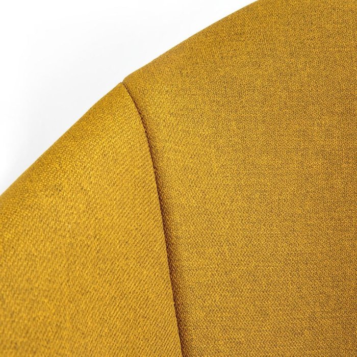 Обеденное кресло Asting желтого цвета - лучшие Обеденные стулья в INMYROOM