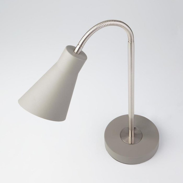 Настольная лампа Pronto серого цвета - лучшие Рабочие лампы в INMYROOM