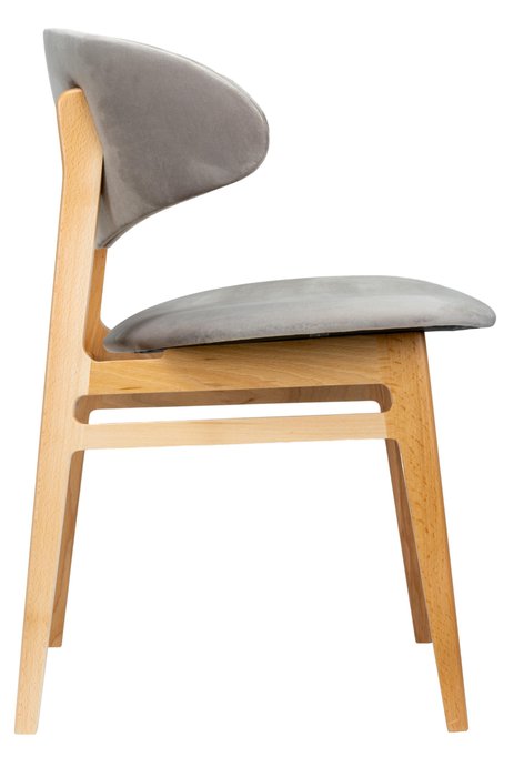 Стул Calipso серого цвета - лучшие Обеденные стулья в INMYROOM
