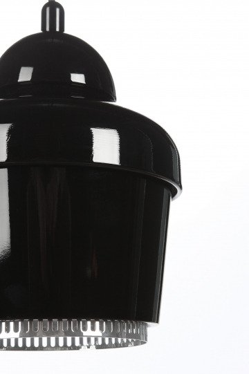 Подвесной светильник черного цвета из металла  - купить Подвесные светильники по цене 9486.0