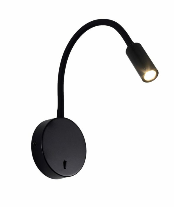 Настенный светильник Nikky черного цвета  - купить Бра и настенные светильники по цене 5500.0