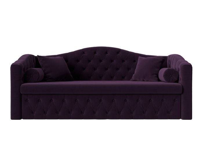 Прямой диван-кровать Мечта фиолетового цвета - купить Прямые диваны по цене 50999.0