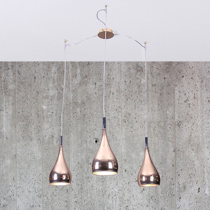 Подвесная люстра Luce Solara Moderno Brass в стиле Хай-Тек Подвесная люстра Luce Solara Moderno Brass в стиле Хай-Тек