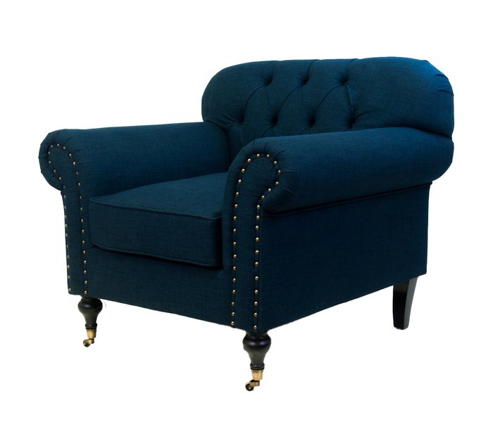 Кресло Kavita dark blue - купить Интерьерные кресла по цене 55170.0