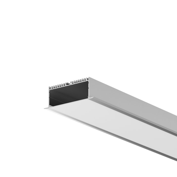 Комплектующие к светодиодной ленте Led Strip 632007 Встраиваемый со скрытым фланцем профиль Алюминиевый профиль Комплектующие к светодиодной ленте Led Strip 632007 Встраиваемый со скрытым фланцем профиль Алюминиевый профиль