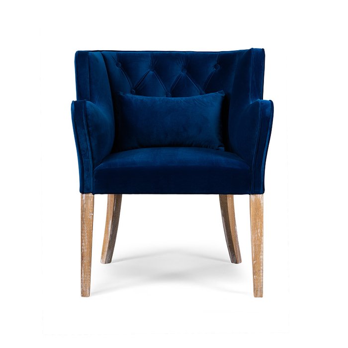 Полукресло Sidereal синего цвета - купить Обеденные стулья по цене 35737.0