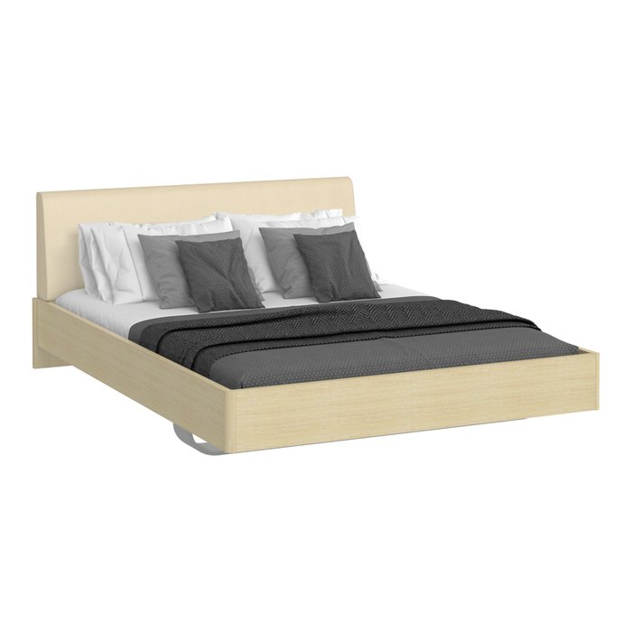Кровать Элеонора 140х200 бежевого цвета - лучшие Кровати для спальни в INMYROOM