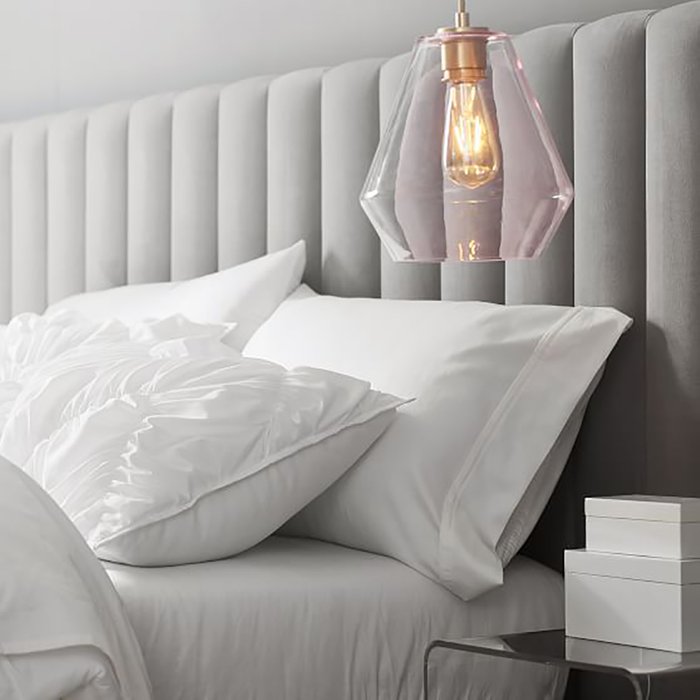 Кровать Avalon Extended Dusty Blush розового цвета 180x200  - купить Кровати для спальни по цене 173000.0