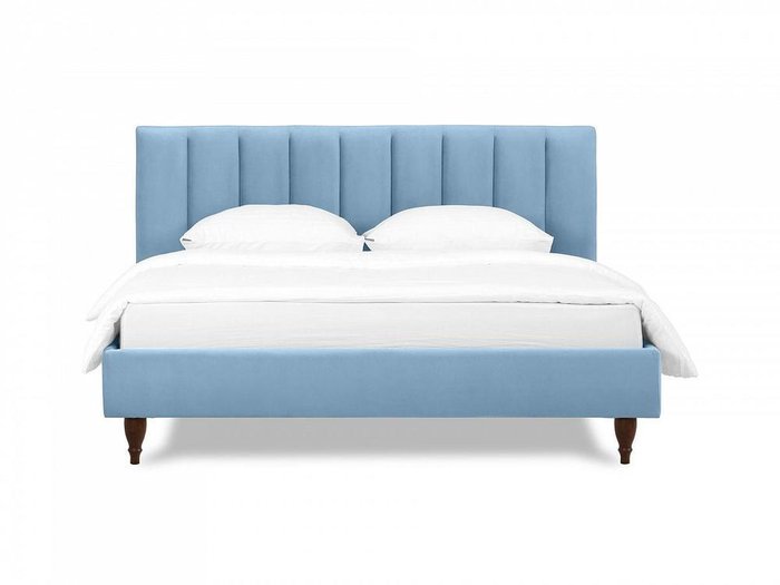 Кровать Queen II Sofia L 160х200 голубого цвета  - купить Кровати для спальни по цене 57370.0