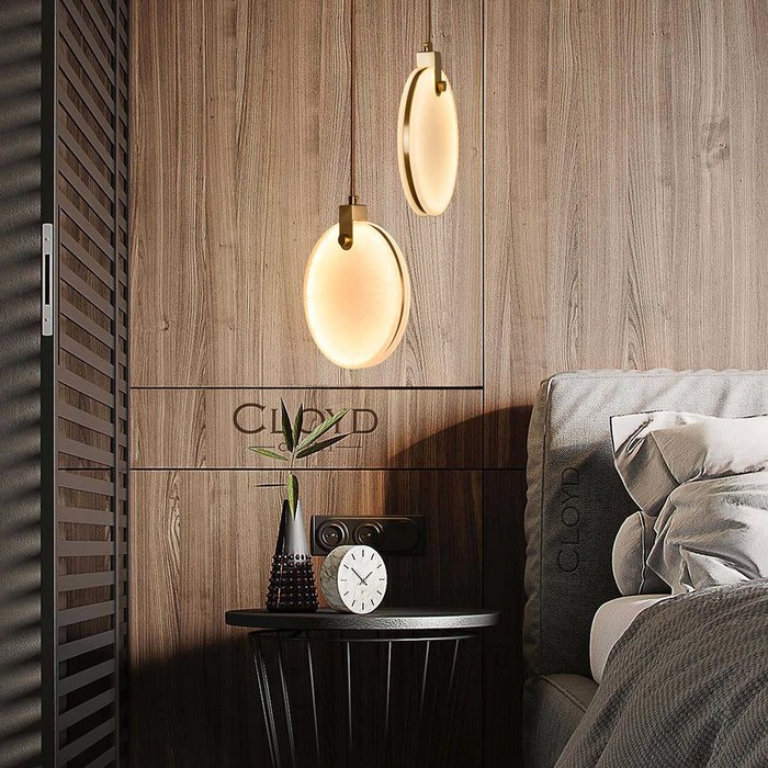 Подвесной светильник Cloyd BOSFOR-A P1 / ?20 см - алебастр - латунь - купить Подвесные светильники по цене 19320 Подвесной светильник Cloyd BOSFOR-A P1 / ?20 см - алебастр - латунь - купить Подвесные светильники по цене 19320