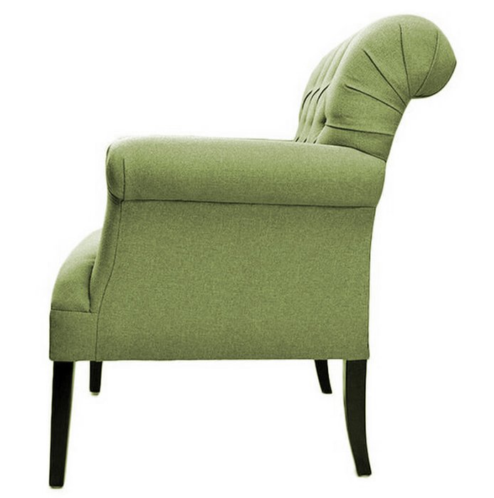 Кресло Уильям зеленого цвета - купить Интерьерные кресла по цене 30780.0