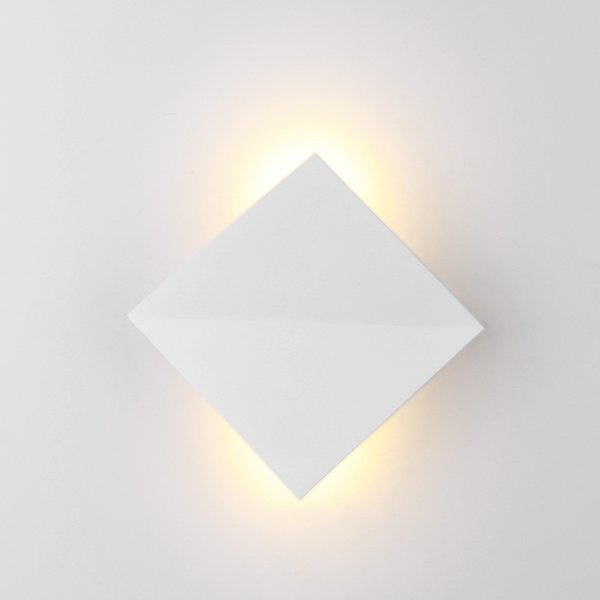 Светодиодное бра Origami серого цвета - лучшие Бра и настенные светильники в INMYROOM