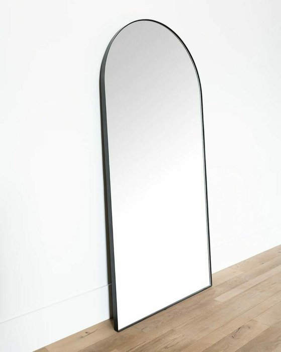 Напольное зеркало Савона 101х208 в раме черного цвета - купить Настенные зеркала по цене 54600.0