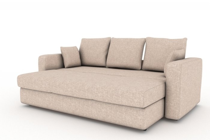 Прямой диван-кровать Liverpool бежевого цвета - купить Прямые диваны по цене 15500.0